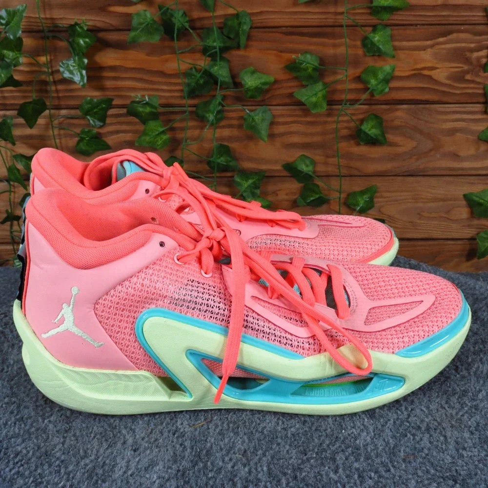 Nike Jordan Tatum 1 Men Basketball Shoes Sz 10 Athletic Pink Lemonade DX5571-600